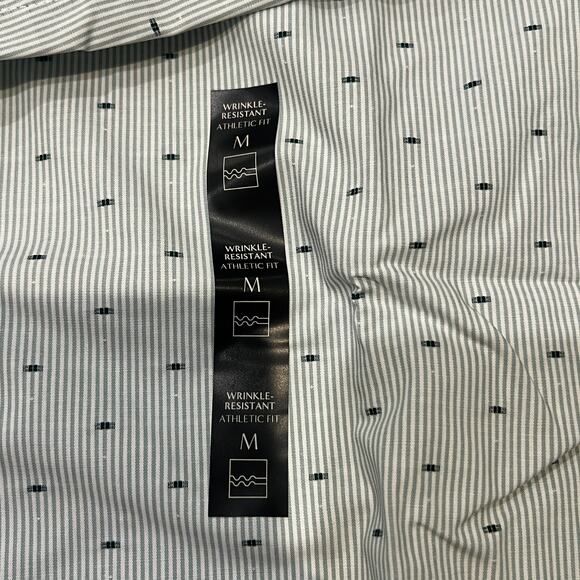 BANANA REPUBLIC Men's Athletic-Fit Dress Shirt Size M - Picture 5 of 9